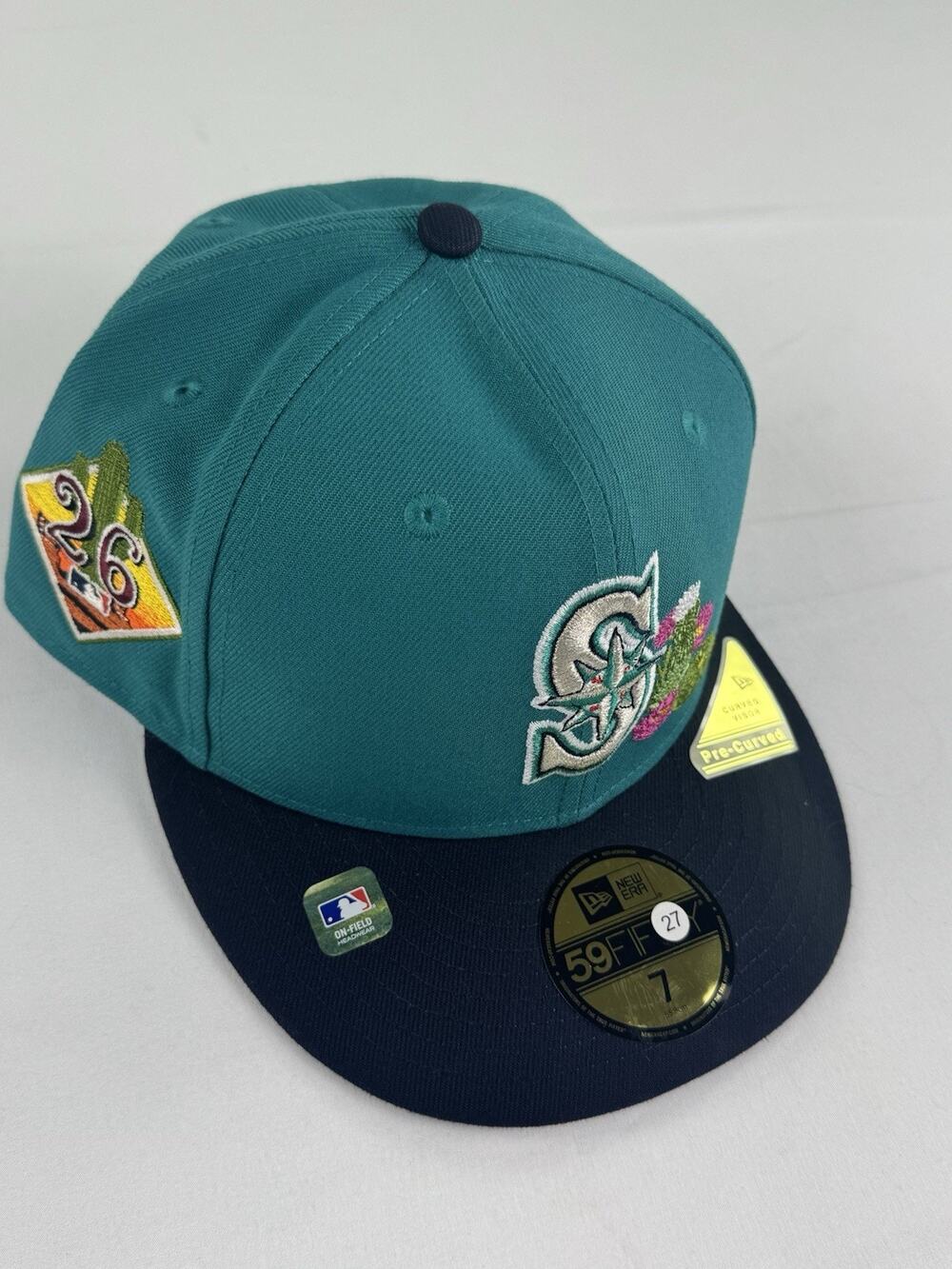 New Era Seattle Mariners 59FIFTY Fitted Hat 7 30th Anniversary NWT